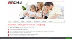 Desktop Screenshot of lesezirkel.com
