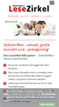 Mobile Screenshot of lesezirkel.com